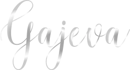 Logo font script for gajeva.com